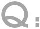 q icon ui element